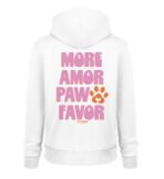 MORE AMOR PAW FAVOR - Unisex Organic Hoodie 2.0 ST/ST-3