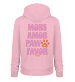 MORE AMOR PAW FAVOR - Unisex Organic Hoodie 2.0 ST/ST-6883